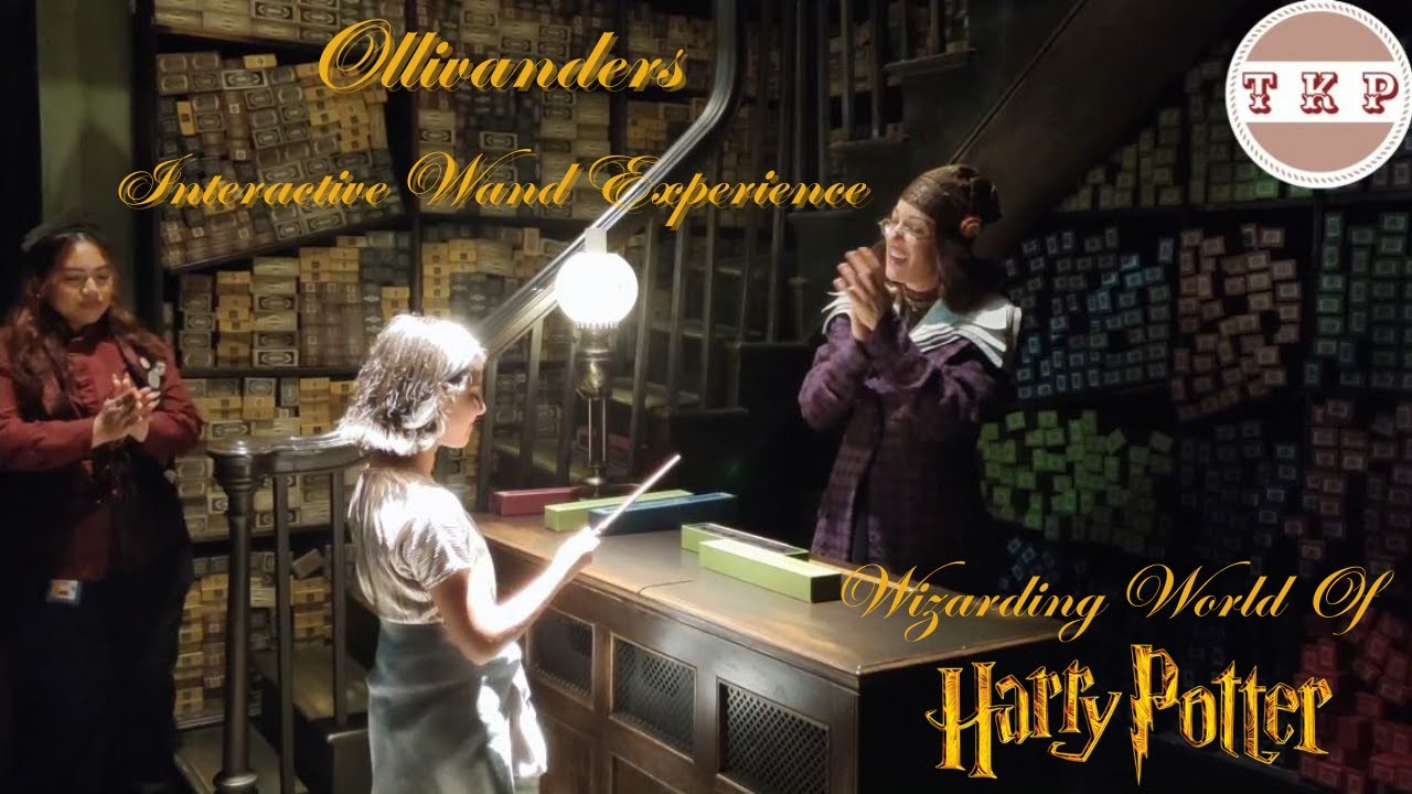 Ollivanders Interactive Wand Experience Wizarding World of Harry Potter