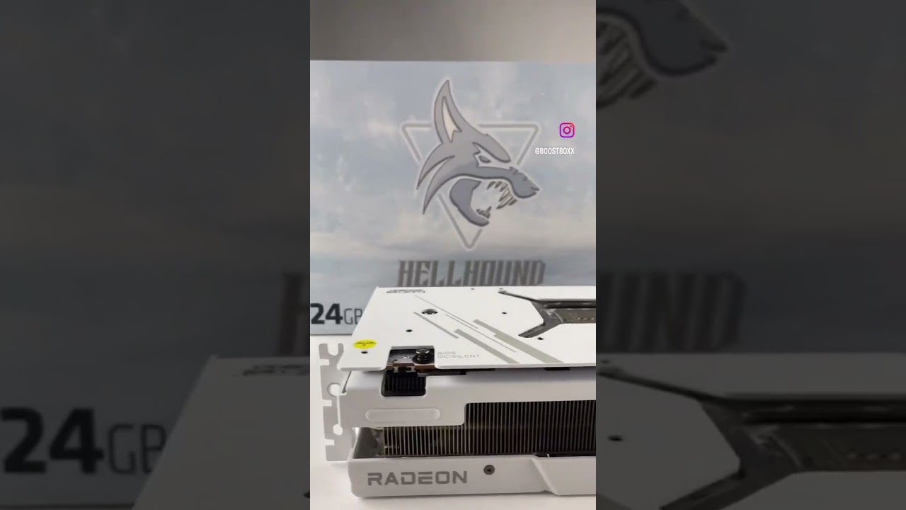 NEU! HELLHOUND RADEON RX 7900 XTX SPECTRAL WHITE Grafikkarte mit 24 GB GDDR6 Speicher von PowerColor