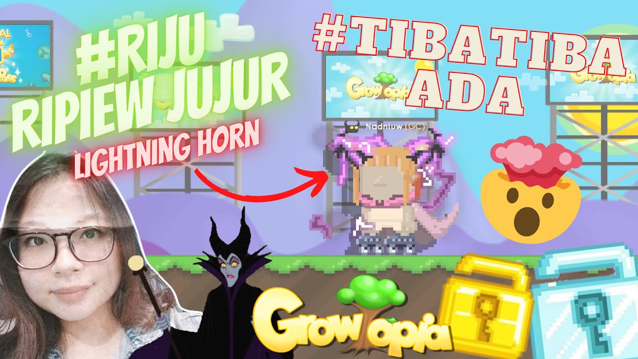 3 IN 1 APAAN DAH INI LIGHTNING HORN?! II GROWTOPIA INDONESIA YouTube