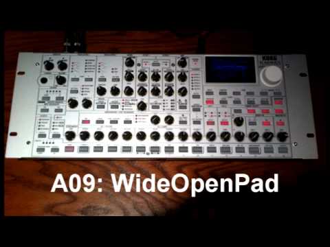 Korg Radias demos A01-A16