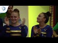 Sweden - 2018 TeamGym European Champions, senior mixed team