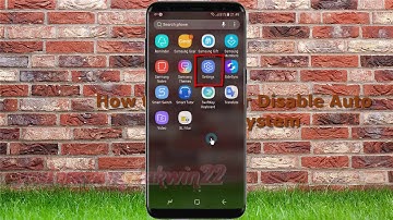 Android Nougat : How to Enable or Disable Auto update system in Samsung Galaxy S8 or S8+