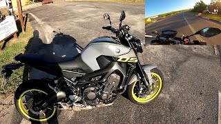 TESTE RIDE YAMAHA MT 09 2018  - QUE MOTO FORTE!!!