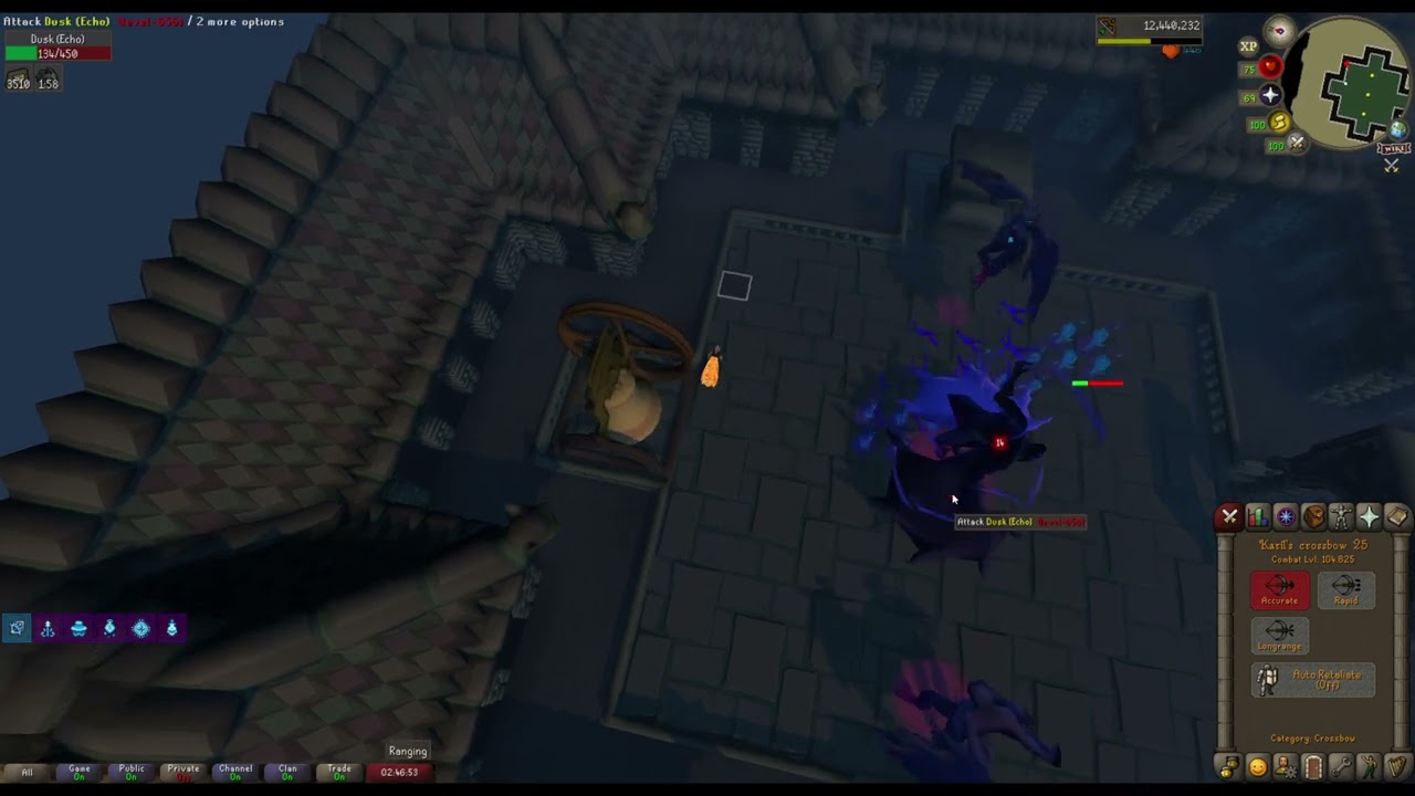 grotesque guardians (echo) karils bow low food, no prayer pots.