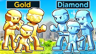 GOLD Family VS DIAMOND Family In GTA 5!