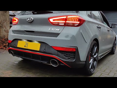 HYUNDAI I30 N FACELIFT +GPF DELETE COLD START!! VERY LOUD!! - YouTube