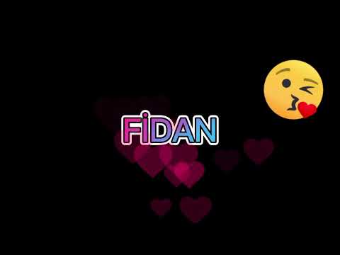 Fidan adına video
