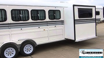 4 Horse Angle Load Floats With Square Front