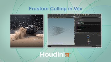 Frustum Culling with Vex in Houdini