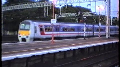 British Rail 1993-Watford Junction with Network SouthEast, InterCity & Freight Class 47/86/87/90/321