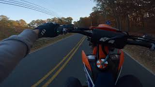 SLOW WHEELIE PRACTICE @ THE NILE MILE 2022 KTM450