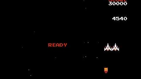 Galaga (NES / Nintendo) - Vizzed.com GamePlay/Score Attack