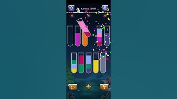 water sort puzzle level 206