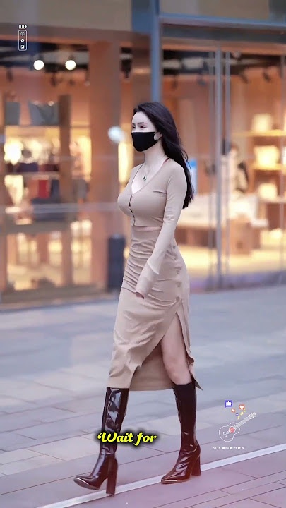 beautiful mask gril street fashion style china 🔥😍#chinesefashion #shortsvideo #tiktok