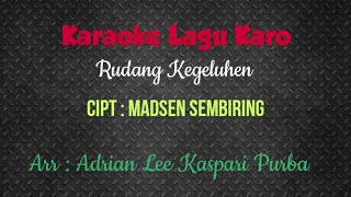 Karaoke Lagu Karo Rudang Kegeluhen Youtube