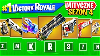 TYLKO MITYCZNE PRZEDMIOTY SEZON 4 CHALLENGE w FORTNITE
