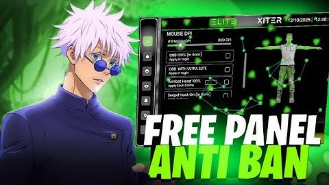 FREE PANEL MOD MENU PC OB51 GRATIS🎁 | SPEED + HEADTRACK | FF HACK SNIPER🎯| FREE FIRE AIMKILL HACK✅