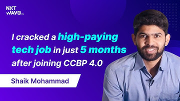 Turning Dreams into Reality: My Success Story with NxtWave Intensive 2.0