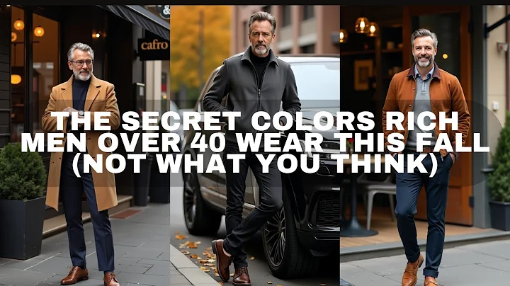 The Secret Colors Rich Men Over 40 Wear This Fall (Not What You Think)