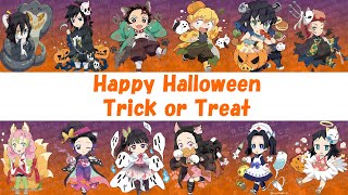 [ฝึกพากย์] 🎴Kimetsu no Yaiba Fan Manga🎴 Special Halloween's Day Trick or Treat🎃🦇