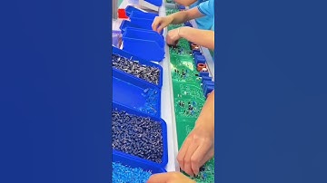 PCB manufacturing in industry #pcb #electronic #robotics #project #students #engineer #arduino