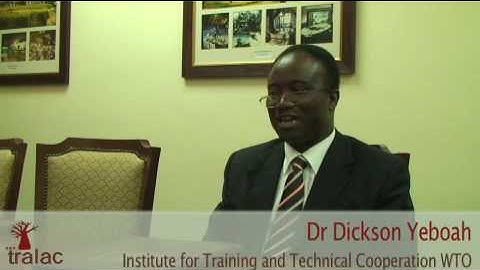 Dickson Yeboah WTO: Negotiating skills African countries need