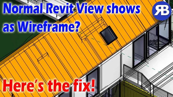 Revit Snippet: Fix Non-wireframe Views Showing as Wireframe