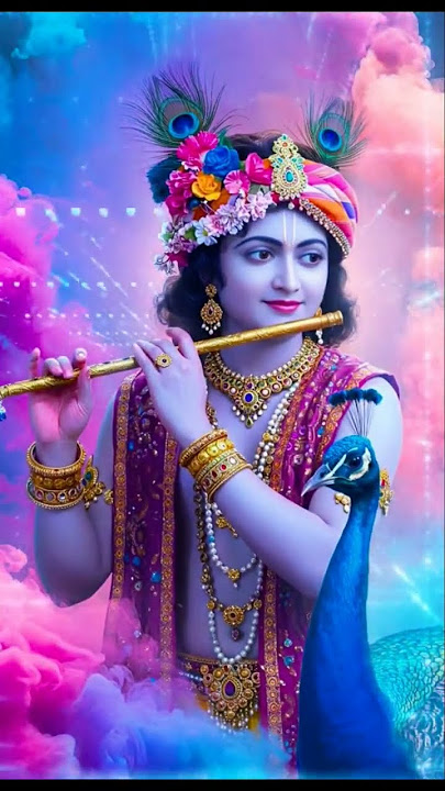 🙏🌹Shri Krishna Vasudevaya 🎵 श्री कृष्णाय वासुदेवाय हरये परमात्मने #krishan  #krishnaytshorts