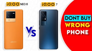 IQOO Neo 6 vs IQOO 7 Full Specification Comparison| Best Smartphone Under 30000