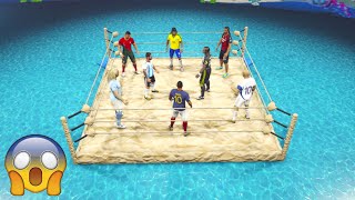 Football Water Royal Rumble Match - WWE 2K23 [4K60]