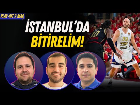 SERİ 1-1 OLDU! | FENERBAHÇE BEKO - MONACO MAÇ SONU CANLI | EuroLeague Play-Off 2. Maç