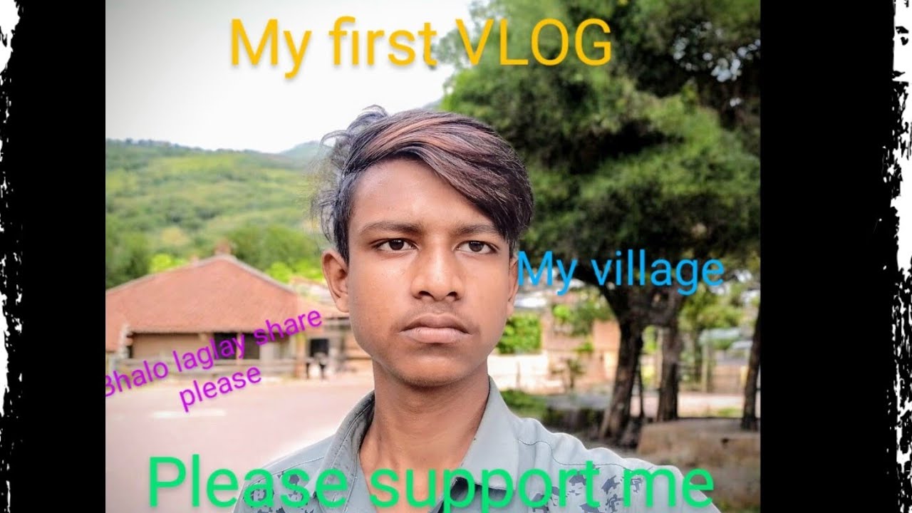 My first vlog video 😀 please support me 🥰😘 - YouTube