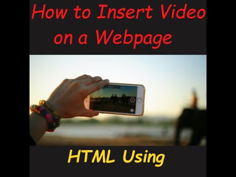 How to Insert Video on a Webpage Using HTML - A Step-by-Step Guide ...