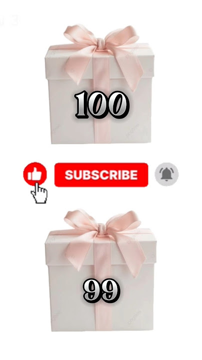 CHOOSE ONE GIFT BOX ๐|1000 ๐999| #choose #viral #gift