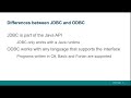 JDBC vs. ODBC: What's the difference between these APIs?
