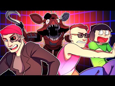 gmod-d-run-funny-moments:-video-game-themed-map,-fnaf,-minecraft-&-more!