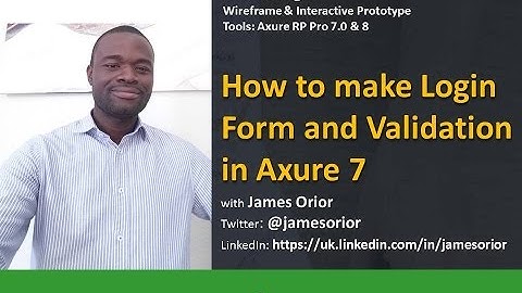 Mobile App Login in Axure RP 7