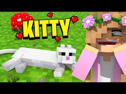 I TAMED A CAT IN MINECRAFT | Little Kelly Survival #2 - YouTube