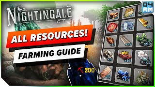 Nightingale ULTIMATE Resource & Tier Essence Farming Guide - Mining, Hunting & More!