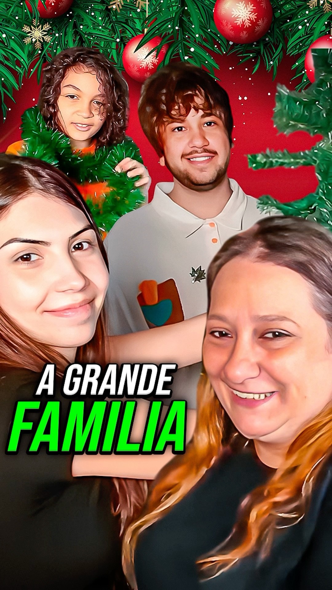 árvore de natal em família... #livedobrino #humor #MundinhoBrino
