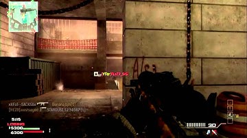 MW3 - Quick Scoping 8 Man Kill Feed!
