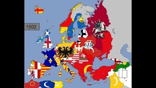 Europe: Timeline of National Flags: Part 5