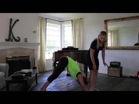yoga challenge feat. my sister, Macy! - YouTube