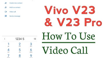 Vivo V23 & V23 Pro How To Use Video Calling Features | Vivo V23 & V23 Pro Video Calling Kaise Kare