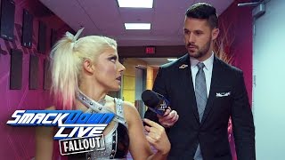 Why is Alexa Bliss calling Becky Lynch a loser?: SmackDown LIVE Fallout, Sept. 27, 2016