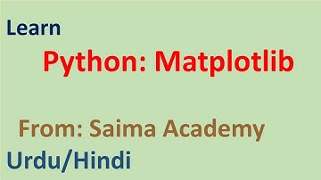 Machine Learning Tutorial, Matplotlib,Color function,line width,line Style Functions etc: Urdu/Hindi
