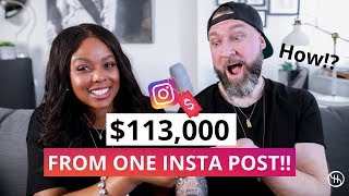 HOW WE MADE $113K FROM ONE INSTAGRAM POST: How to Make Money on Instagram