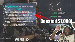 RDCWorld1 W Stream (Storytimes, Ben Drops Dylan & Leland, Win Streaks and W Donations)