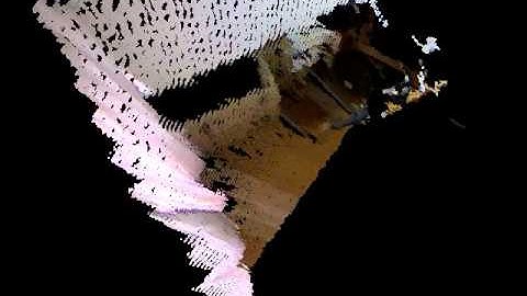 Kinect for Windows SDKによる3次元ポイントクラウド