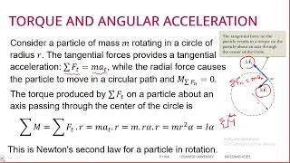 P1104 / Chapter 10:  Rotation of a rigid object about a fixed axis - Part 2